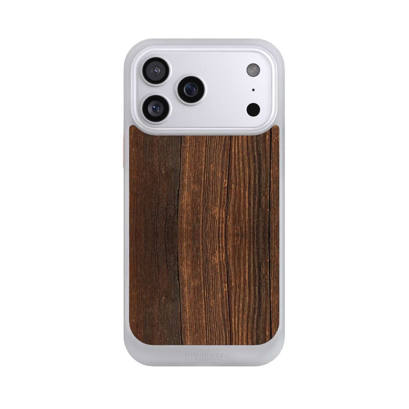 iPhone 17 Pro Max NIVOcore Look Bois de Noyer