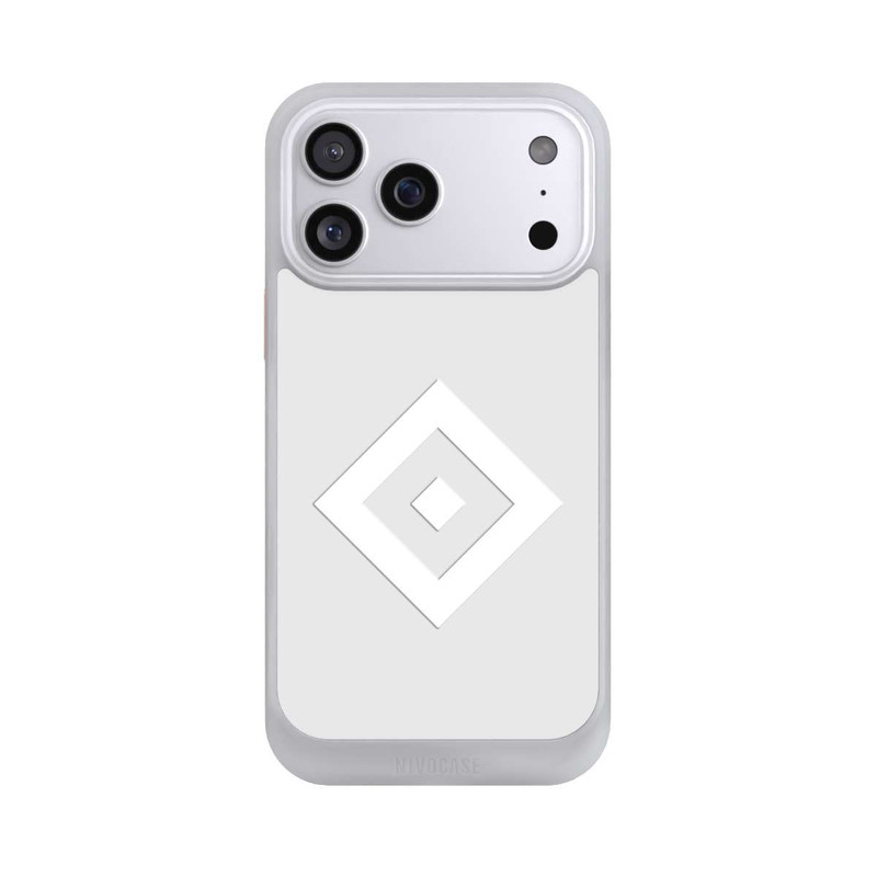 iPhone 17 Pro Max NIVOcore Rauten Logo auf HSV Grau