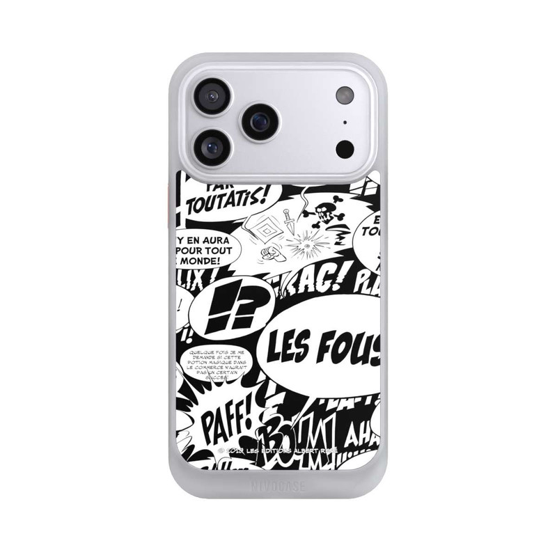 iPhone 17 Pro Max NIVOcore Sprechblasen Asterix Schwarz