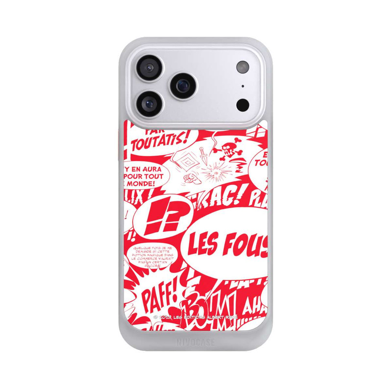 iPhone 17 Pro Max NIVOcore Sprechblasen Asterix Rot