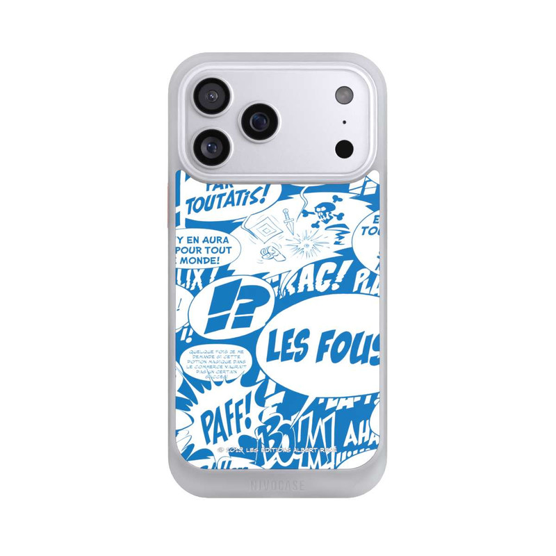 iPhone 17 Pro Max NIVOcore Sprechblasen Asterix Blau