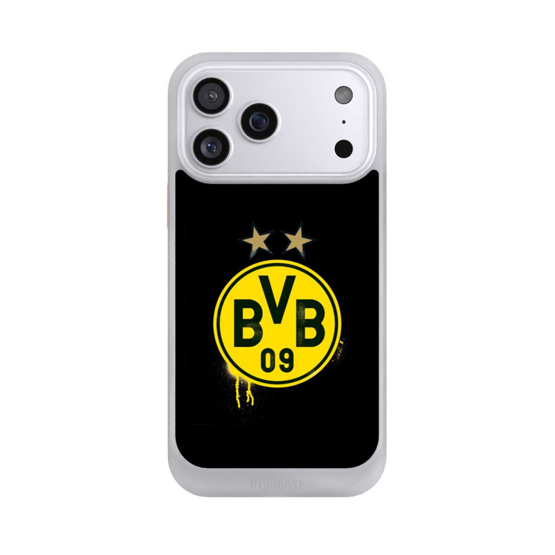 iPhone 17 Pro Max NIVOcore Spraylogo 2 Sterne - BVB