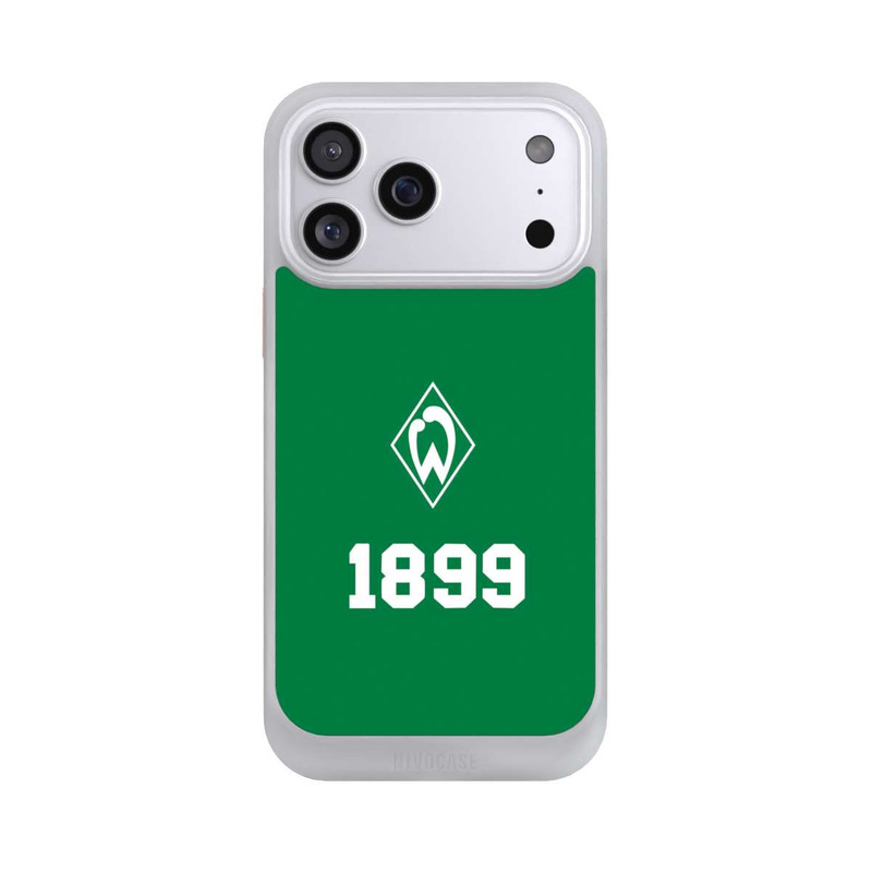 iPhone 17 Pro Max NIVOcore 1899 Grün-Weiß Lebenslang Grün - Werder Bremen