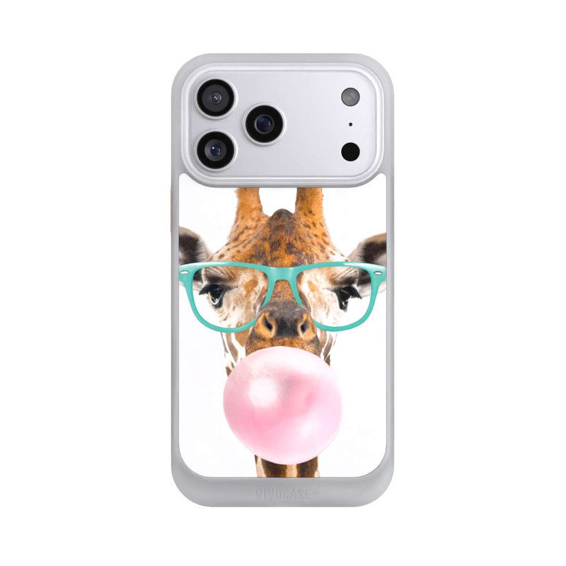 iPhone 17 Pro Max NIVOcore Giraffe mit Kaugummi