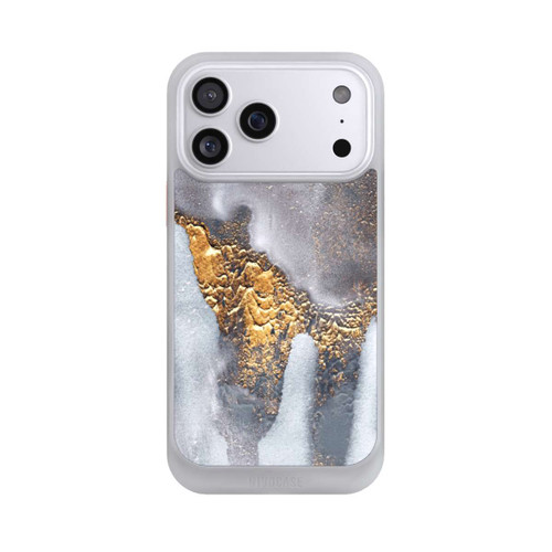 Apple iPhone 17 Pro Max NIVOcore Concrete Gold Glitter Look