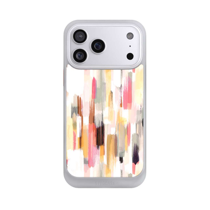 iPhone 17 Pro Max NIVOcore Abstrakte Pinselstriche Herbsttöne