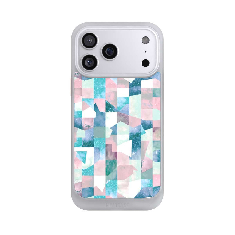 iPhone 17 Pro Max NIVOcore Collage Textur Pastell