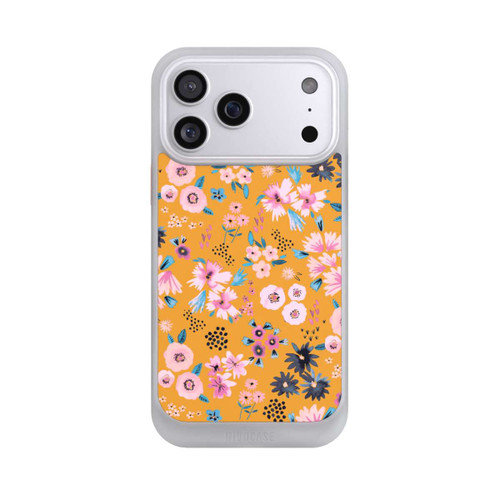 Apple iPhone 17 Pro Max NIVOcore Petites Fleurs Jaune Moutarde