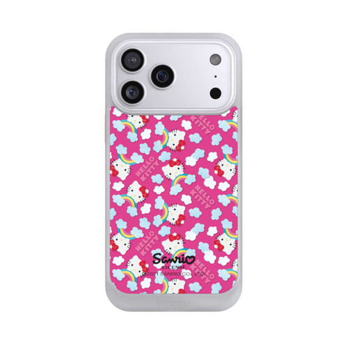 Apple iPhone 17 Pro Max NIVOcore Hello Kitty Regenbogenmuster