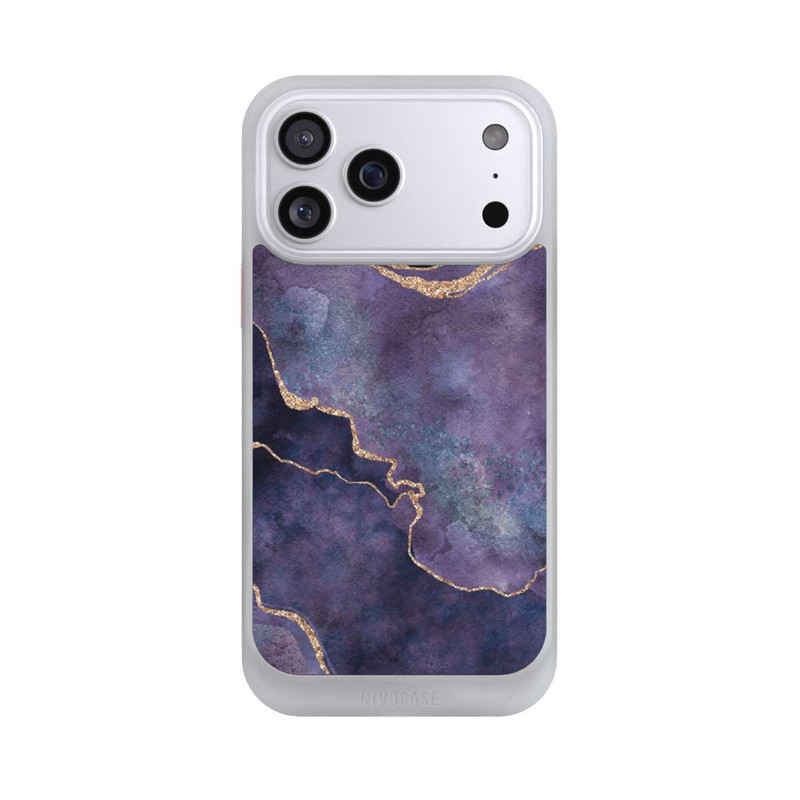 iPhone 17 Pro Max NIVOcore Lila Edelstein glamourös