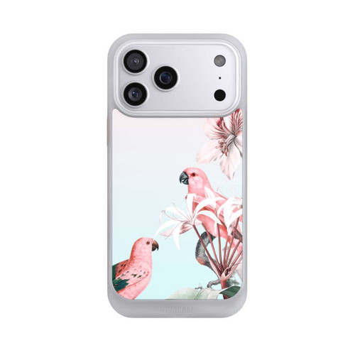 Apple iPhone 17 Pro Max NIVOcore paradiesische Papageien Pastell