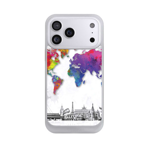 Apple iPhone 17 Pro Max NIVOcore Worldmap with Skyline