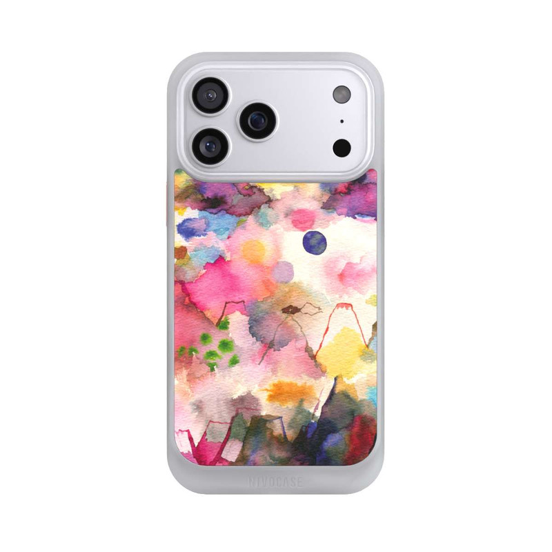 iPhone 17 Pro Max NIVOcore Aquarell bunte Berge