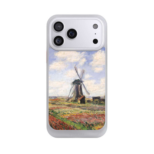 Apple iPhone 17 Pro Max NIVOcore Tulpenfelder mit der Rijnsburger Windmühle von Claude Monet