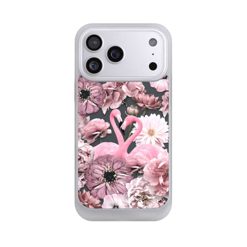 Apple iPhone 17 Pro Max NIVOcore Flamingos in Blumen Muster