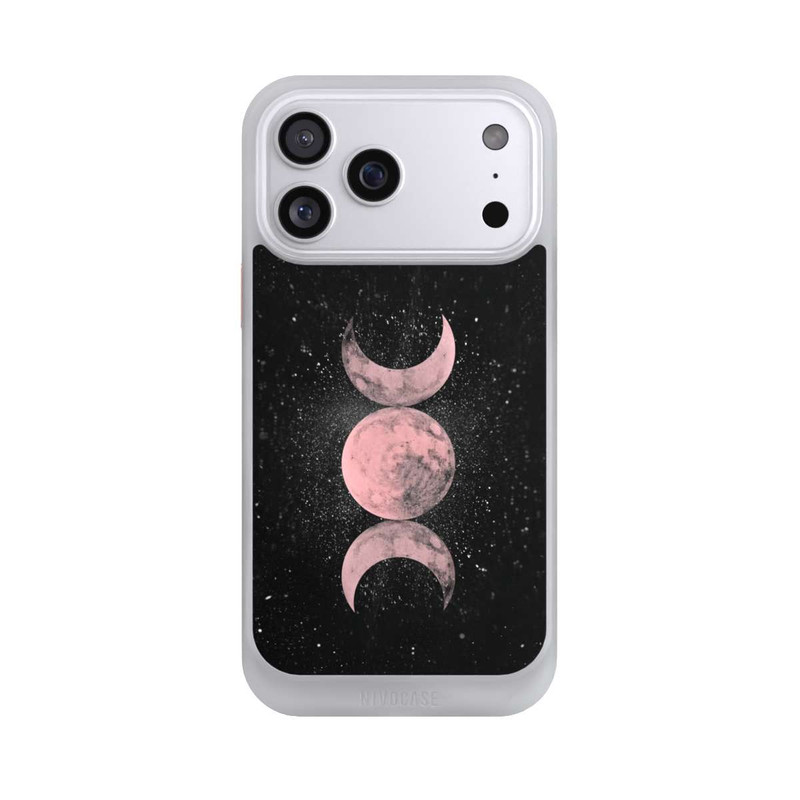 iPhone 17 Pro Max NIVOcore Rosa Mond-Symbol