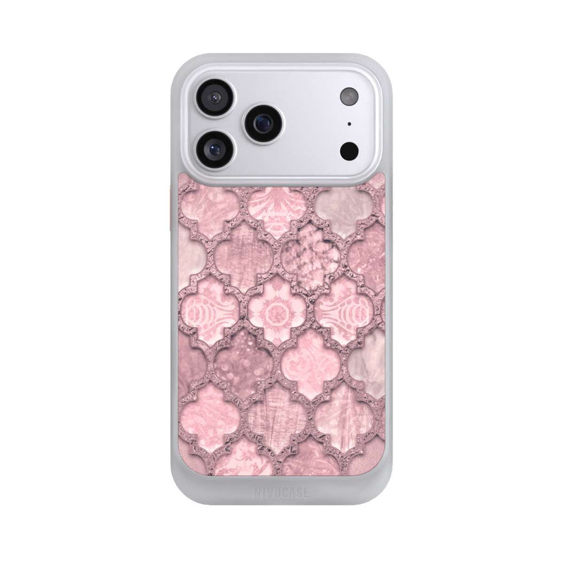 iPhone 17 Pro Max NIVOcore Marokko Fliesen rosa