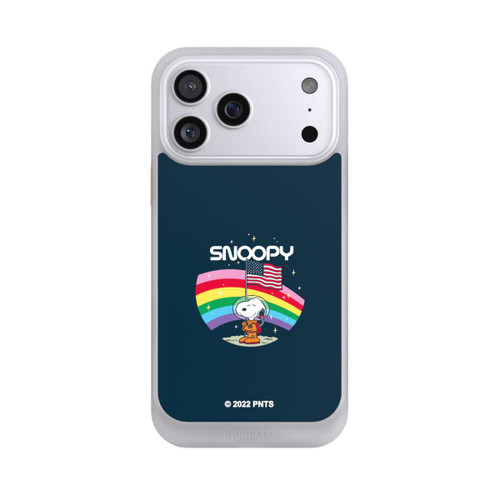 Apple iPhone 17 Pro Max NIVOcore Snoopy Weltraumreisender Regenbogen