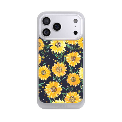 Apple iPhone 17 Pro Max NIVOcore Sonnenblumen schwarz