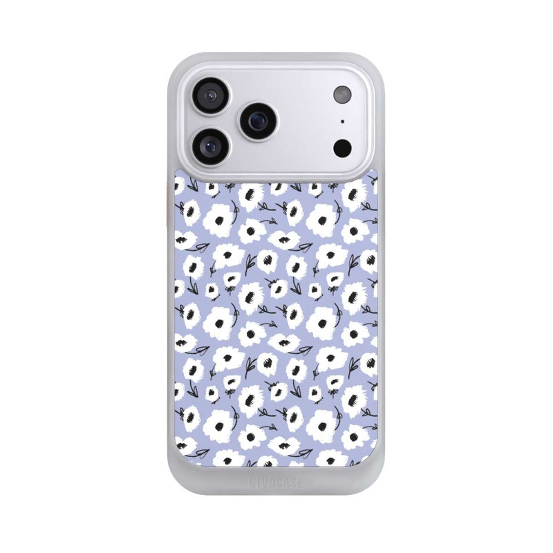 iPhone 17 Pro Max NIVOcore Blumenmuster Lila