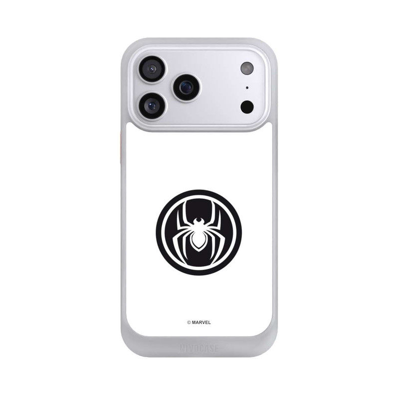 iPhone 17 Pro Max NIVOcore Spider-Man Logo White
