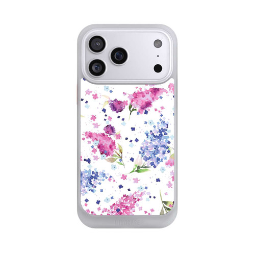 Apple iPhone 17 Pro Max NIVOcore Hortensien Lila und Rosa Blumen