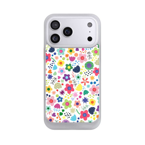 Apple iPhone 17 Pro Max NIVOcore Psychedelic Flowers Colorful