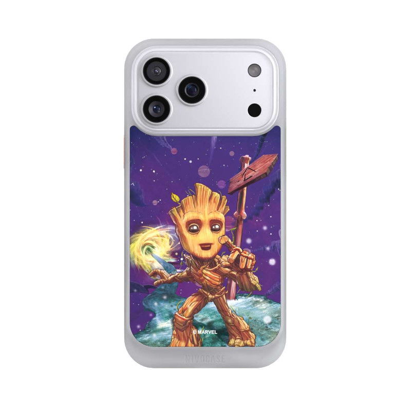 iPhone 17 Pro Max NIVOcore Baby Groot Galaxy Touch