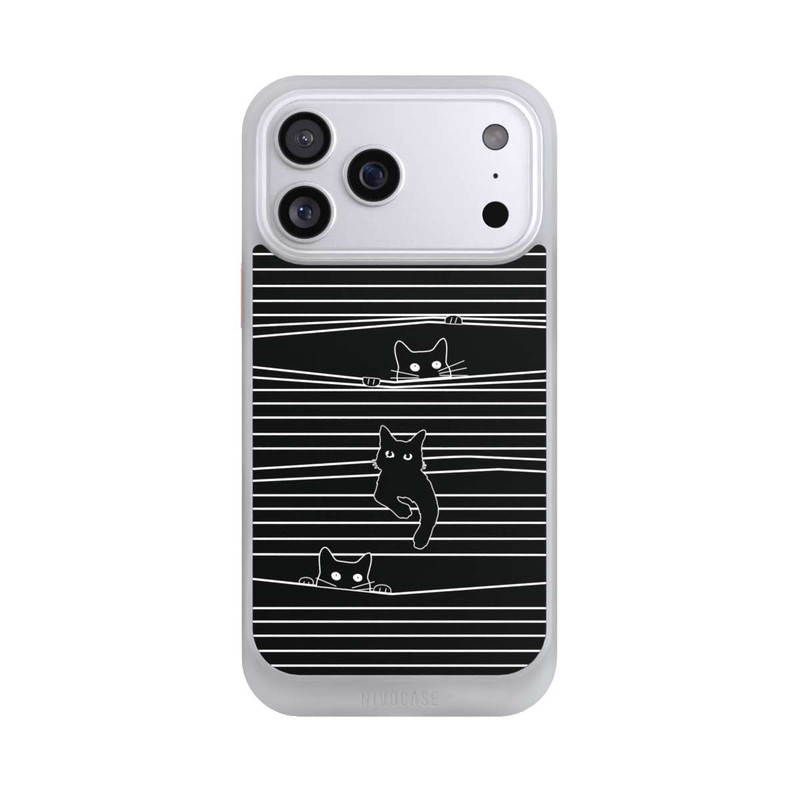 iPhone 17 Pro Max NIVOcore Cats Peeping