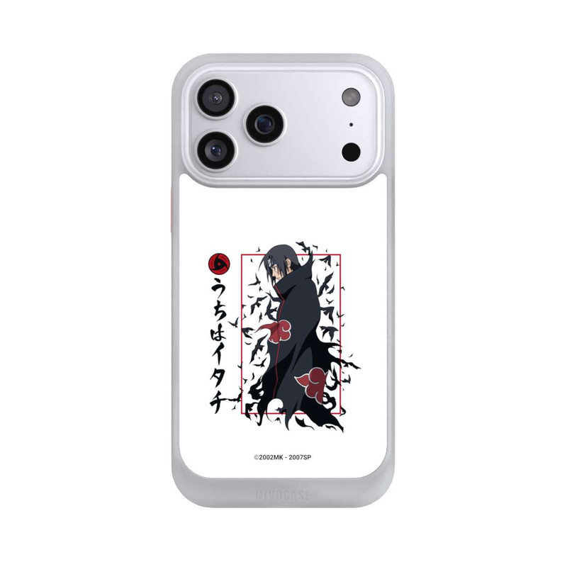 iPhone 17 Pro Max NIVOcore Itachi Krähen Weiß