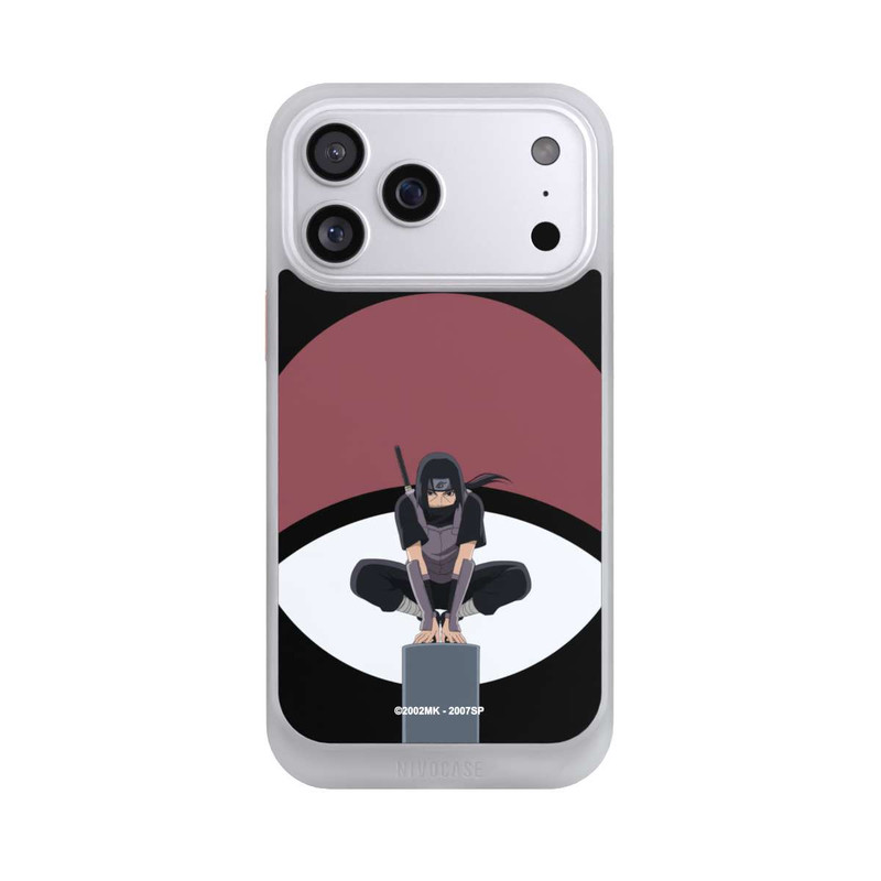 iPhone 17 Pro Max NIVOcore Itachi Uchiha Symbol schwarz