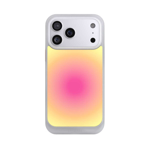 Apple iPhone 17 Pro Max NIVOcore Aura yellow pink circle