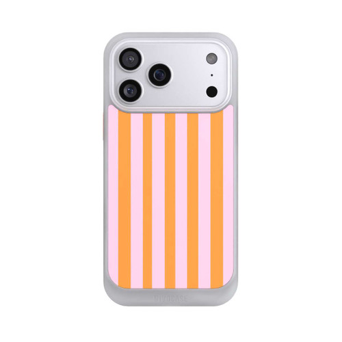 Apple iPhone 17 Pro Max NIVOcore Orange Rosa Streifen