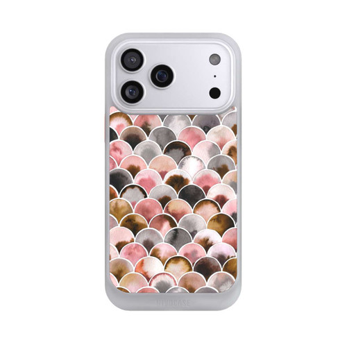 Apple iPhone 17 Pro Max NIVOcore Japandi Scales Pink Brown