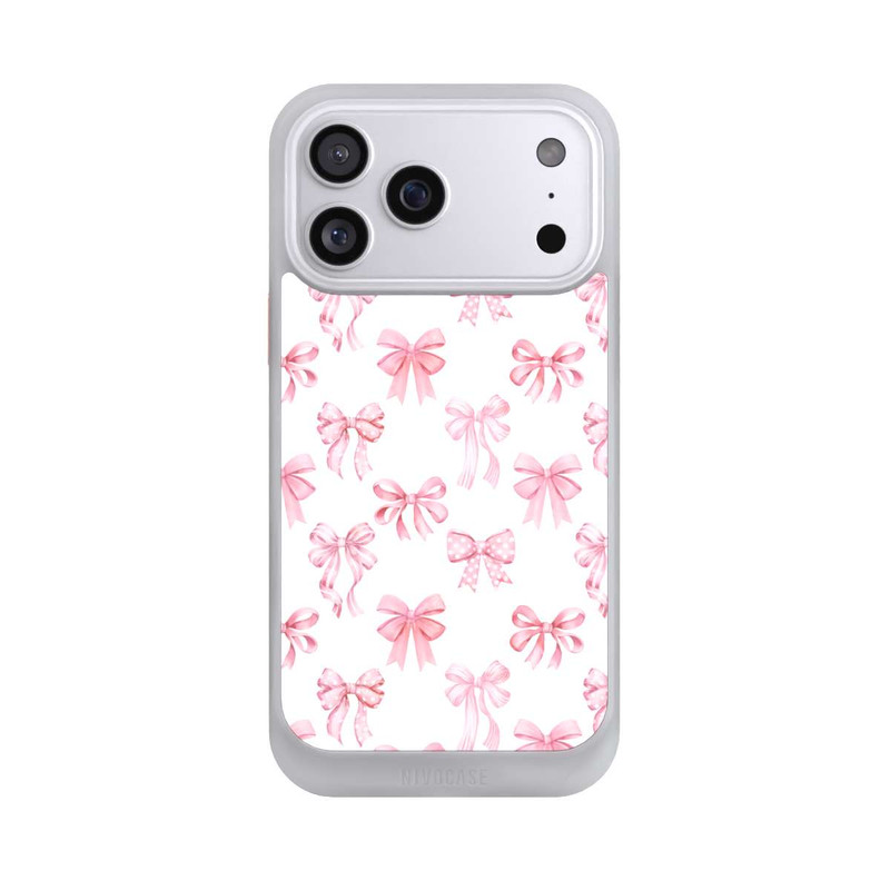 iPhone 17 Pro Max NIVOcore Baby Pink Bows