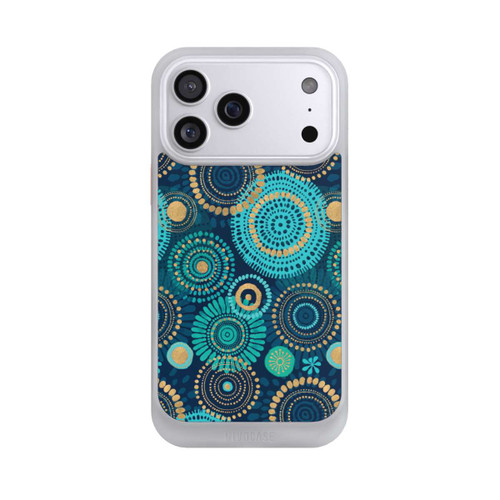 Apple iPhone 17 Pro Max NIVOcore Blockprint India Teal Gold