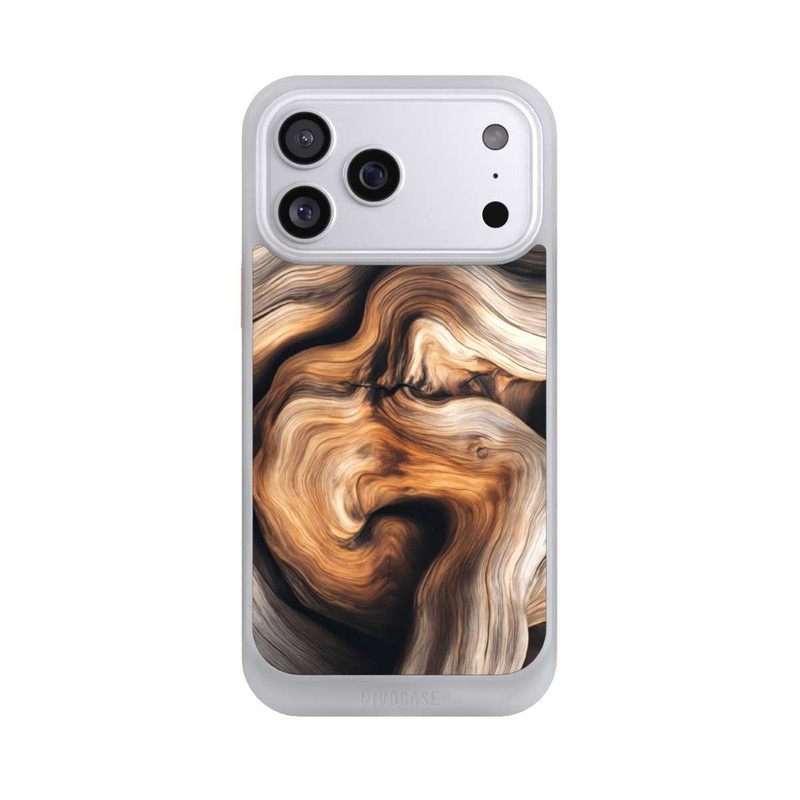 iPhone 17 Pro Max NIVOcore Rustikales Holz mit KI