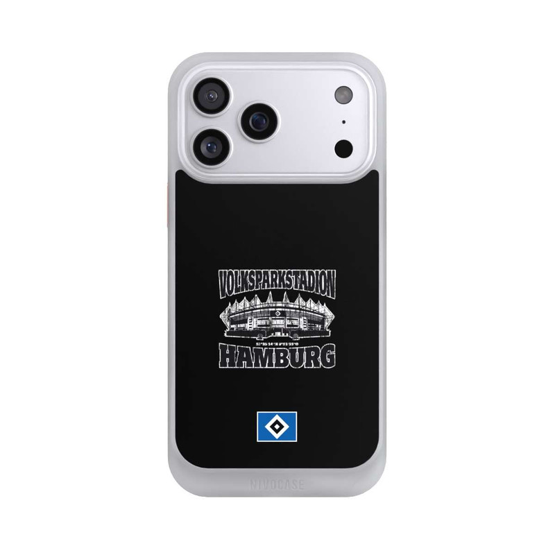 iPhone 17 Pro Max NIVOcore HSV Volksparkstadion Schwarz