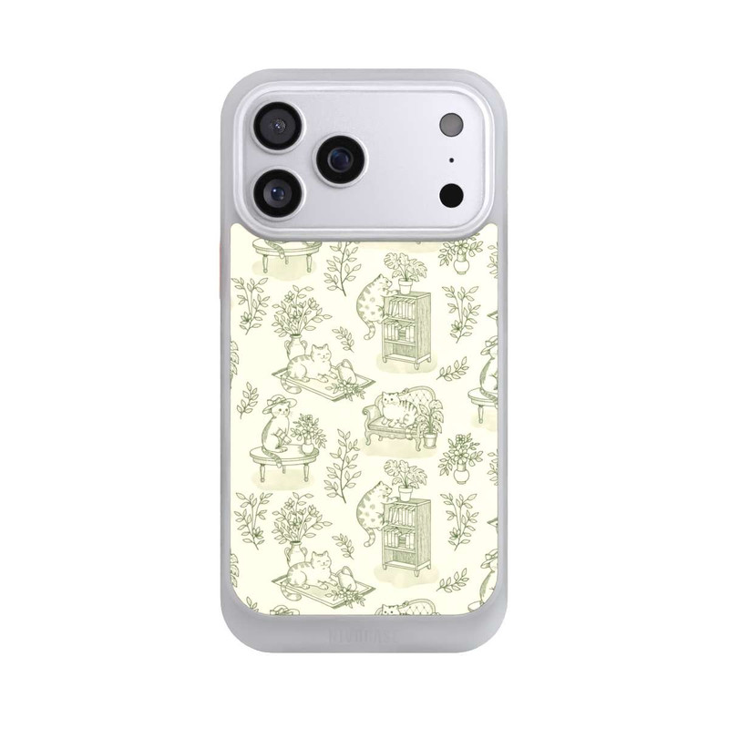 iPhone 17 Pro Max NIVOcore Chonky Cats Toile de Jouy