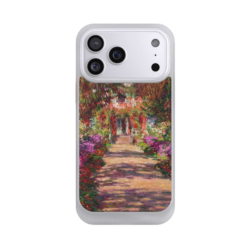 iPhone 17 Pro Max NIVOcore Eine Allee in Monets Garten in Giverny by Claude Monet