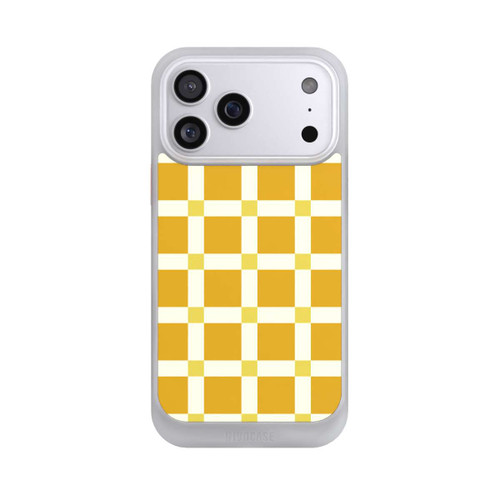 Apple iPhone 17 Pro Max NIVOcore Kariert Muster Gelb
