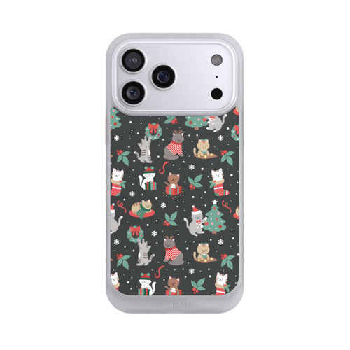 Apple iPhone 17 Pro Max NIVOcore Weihnachtliche Kätzchen