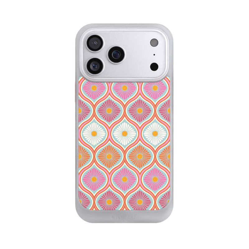 iPhone 17 Pro Max NIVOcore Groovy 70s Retro Mod Flower Power