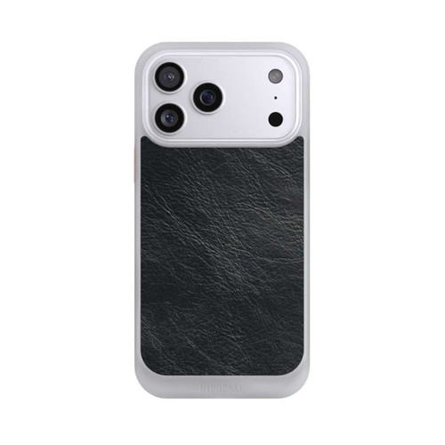 Apple iPhone 17 Pro Max NIVOcore Schwarzer Lederlook Hintergrund