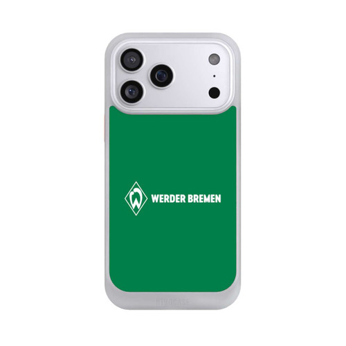 Apple iPhone 17 Pro Max NIVOcore Werder Bremen Schriftzug Raute Grün