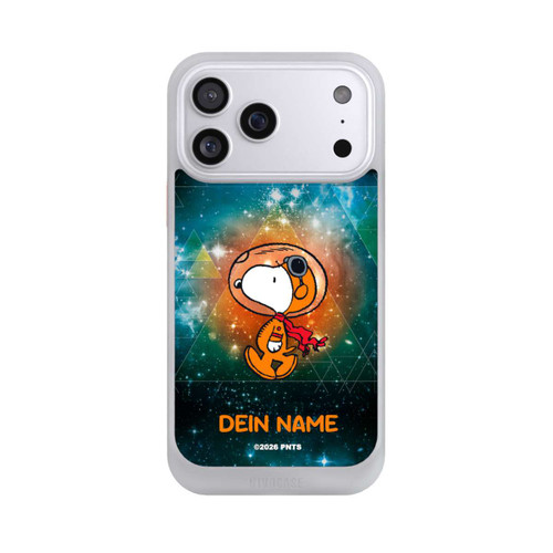 Apple iPhone 17 Pro Max NIVOcore Snoopy Weltraumreisender Personalisierbar