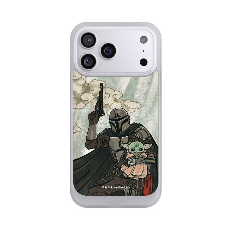 iPhone 17 Pro Max NIVOcore Mandalorian and Child style japonais