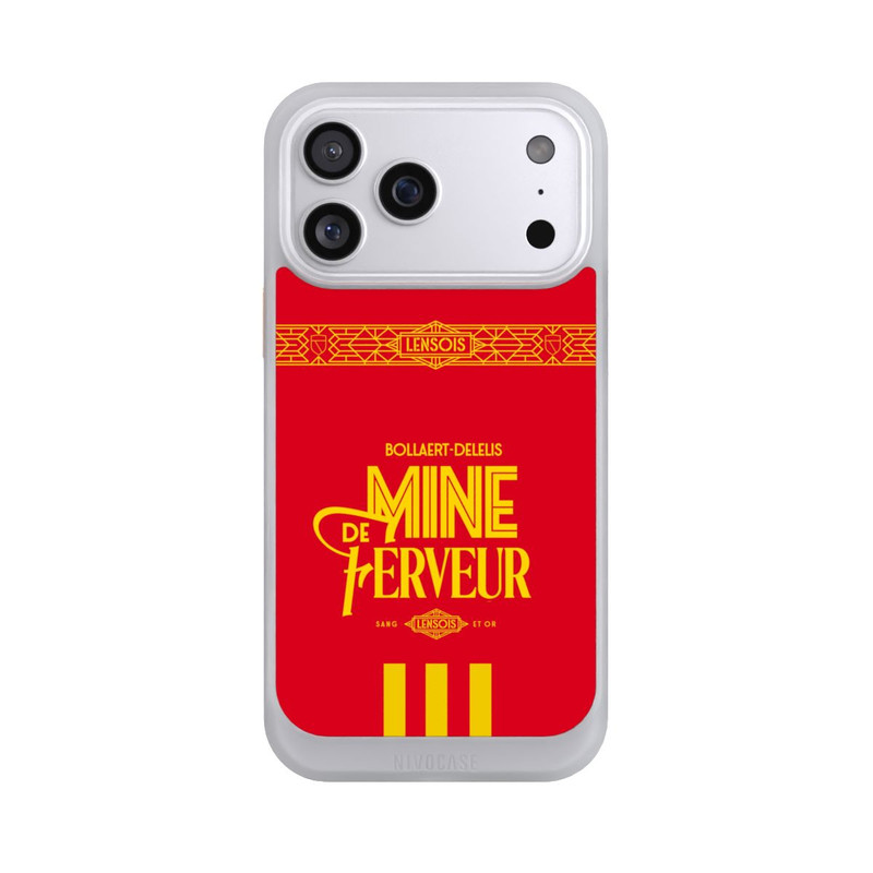 iPhone 17 Pro Max NIVOcore RC Lens Mine de Ferveur rouge