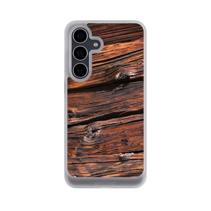 Galaxy S25 FE NIVOcore Verwitterte Holzplanken