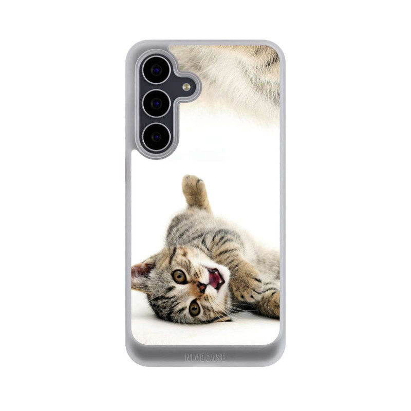 Galaxy S25 FE NIVOcore Cat Rolling around